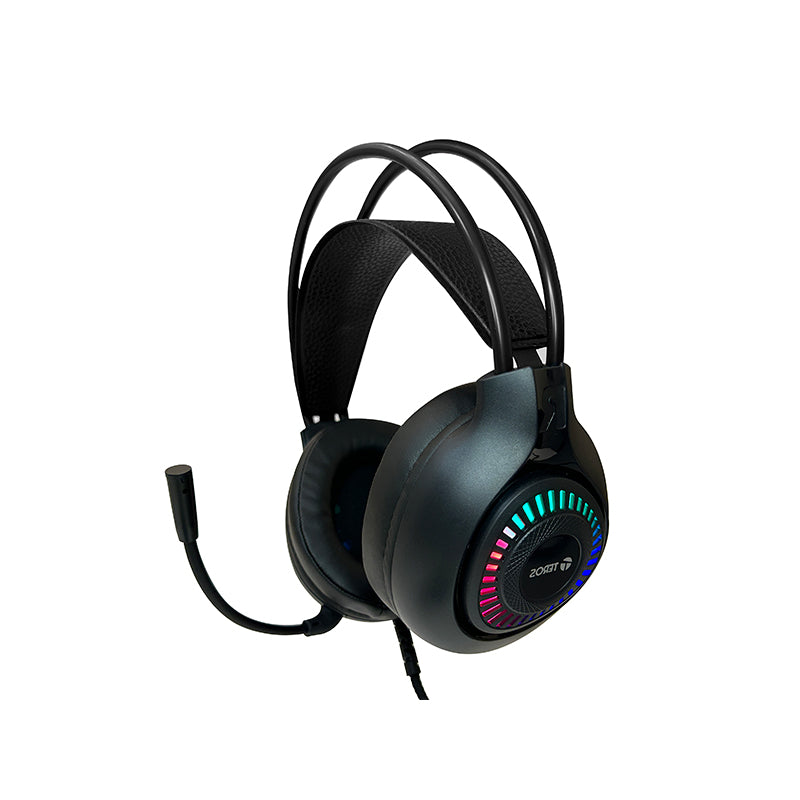 KIT GAMER TEROS TE-4063N TECLADO MOUSE HEADSET Y MOUSE PAD