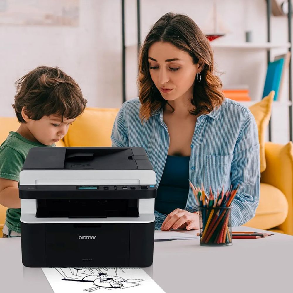 IMPRESORA MULTIFUNCIONAL LÁSER MONOCROMO BROTHER DCP-1617NW