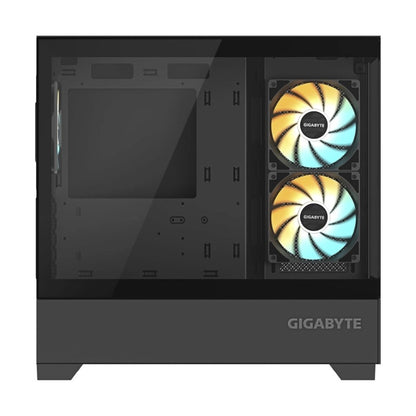 CASE GIGABYTE C201 PANORAMIC VIDRIO TEMPLADO NEGRO GAMING