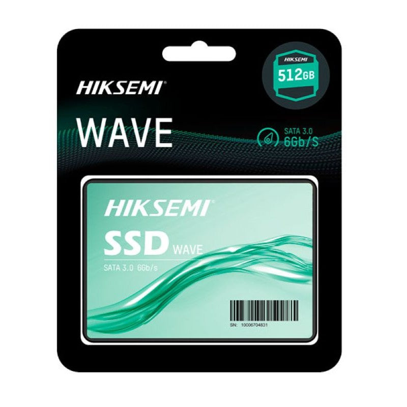 DISCO SOLIDO HIKSEMI 512GB SATA III 2.5" 3D NAND HASTA 530 MB/S
