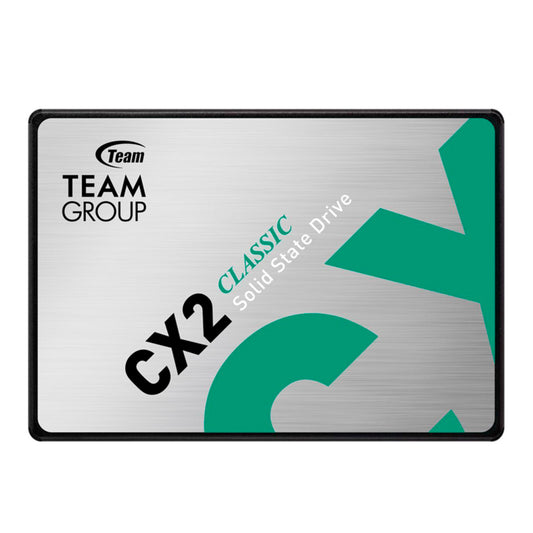 UNIDAD EN ESTADO SOLIDO TEAMGROUP CX2 CLASSIC 2TB, SATA III 6GB/S, 2.5"