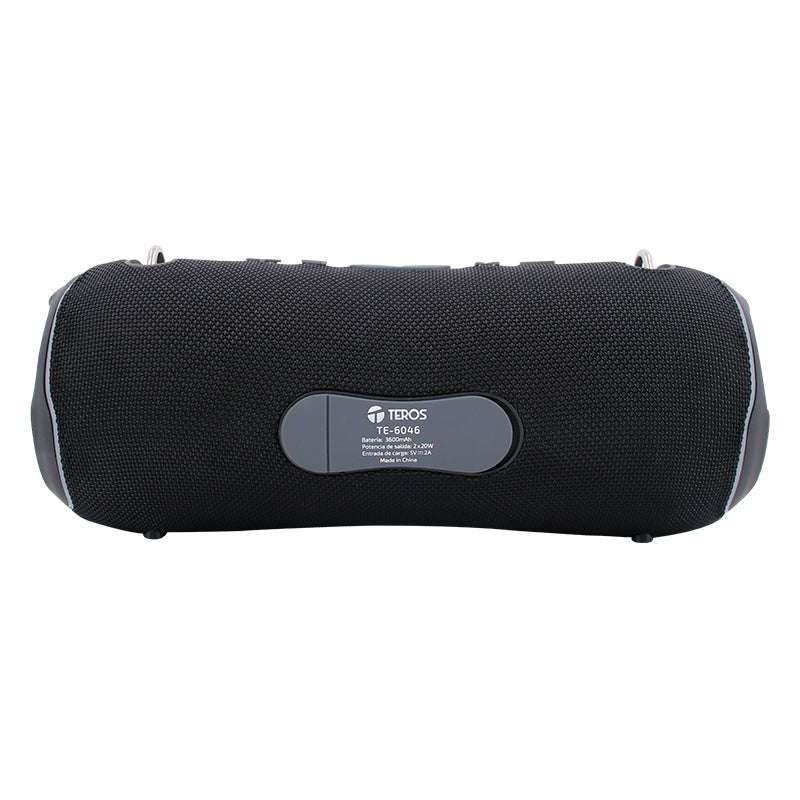 Parlante Bluetooth Teros TE-6046N Negro 40W Portátil USB-C