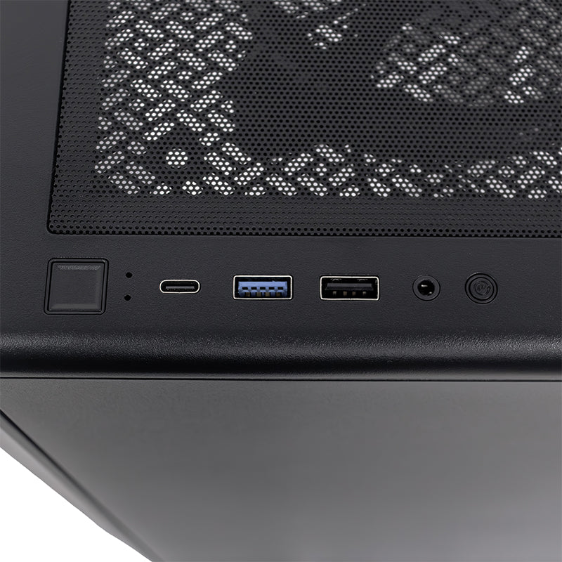 CASE GAMER TEROS TE-1321G MID TOWER ARGB NEGRO