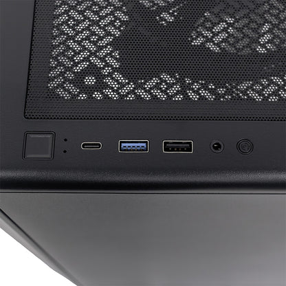 CASE GAMER TEROS TE-1321G MID TOWER ARGB NEGRO