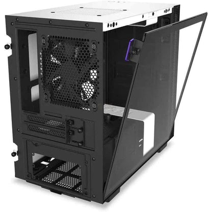 Case NZXT H210 Mini ITX Blanco Negro Compacto Gaming CA-H210B-W1