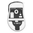 MOUSE COOLER MASTER MM731/HYBRID MOUSE/WHITE MATTE