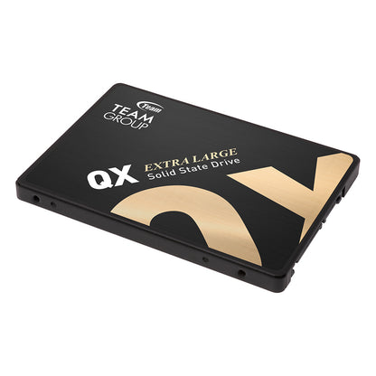 UNIDAD DE ESTADO SOLIDO TEAMGROUP QX, 1TB, QLC 3D, SATA 6.0 GB/S, 2.5", SLC, DC +5V