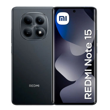 Celular Redmi Note 15 8GB RAM 256GB 4G LTE Dual SIM AMOLED 6.77” Negro
