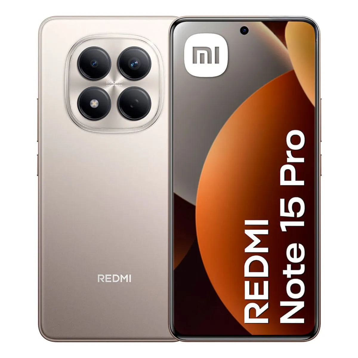 Celular Xiaomi Redmi Note 15 Pro 8GB RAM 256GB 4G LTE AMOLED 6.7” 200MP Titanium