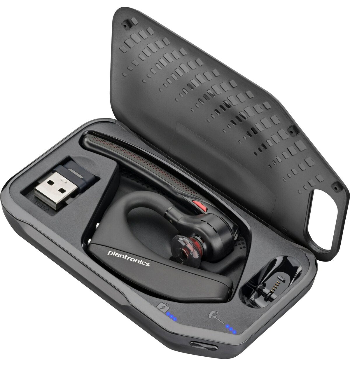 Audífono Poly Voyager 5200 Bluetooth USB-A Negro