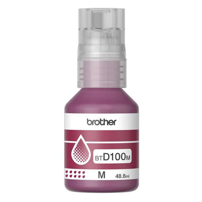 Tinta Brother BTD100M Magenta Original 48.8ml 5,000 Páginas DCP-T230 DCP-T430W DCP-T436W