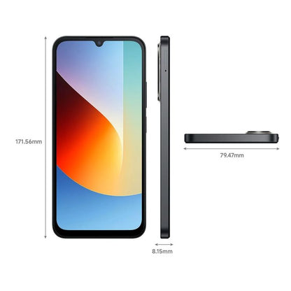 Smartphone Redmi A7 Pro 4GB 64GB 4G LTE Black Dual SIM 6.9" 120Hz