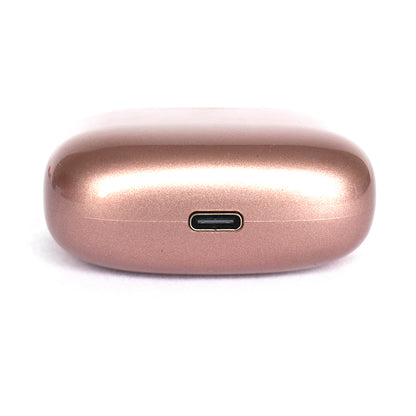 Audífonos Teros TE-8074GR Bluetooth TWS Inalámbricos Rosa Dorado