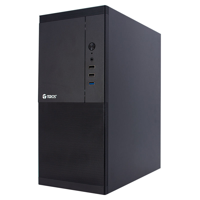 CASE TEROS TE-1033S MINI TOWER ATX CON FUENTE 250W
