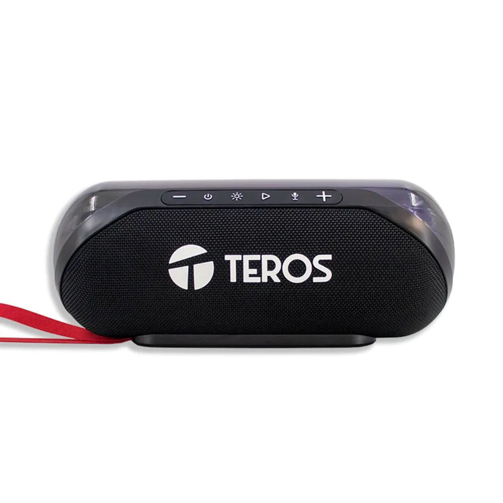 Parlante Bluetooth Teros TE-6046N Negro 20W RGB TWS Bluetooth 5.3 USB