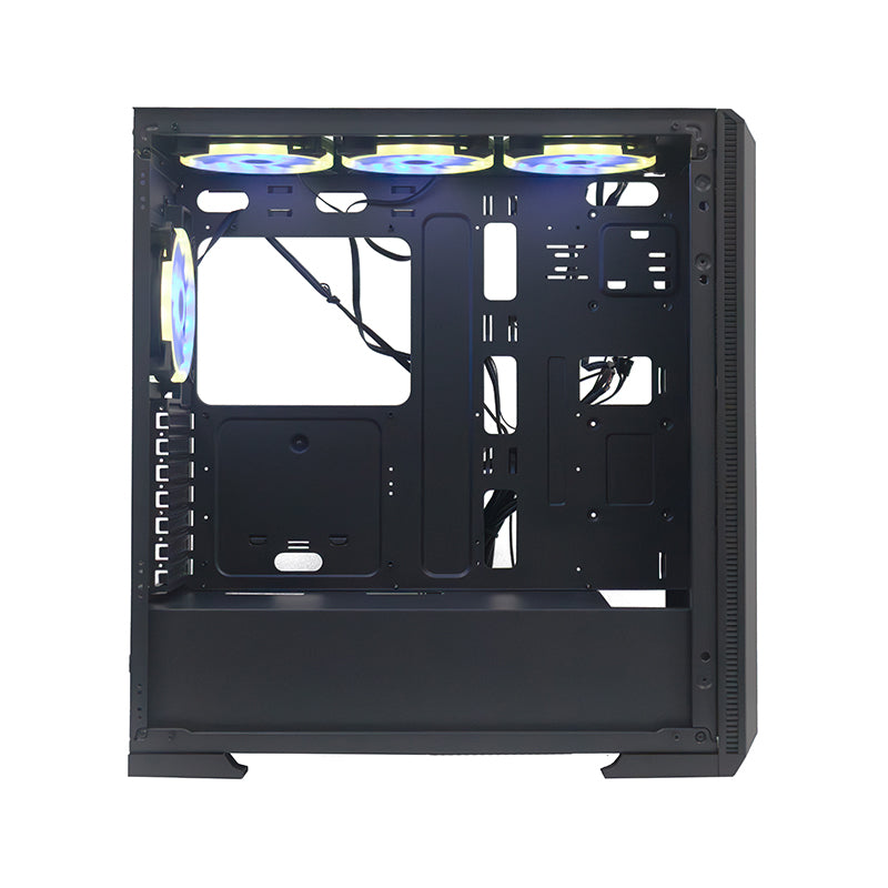 CASE GAMER TEROS TE-1175N MID TOWER NEGRO DISEÑO GAMING