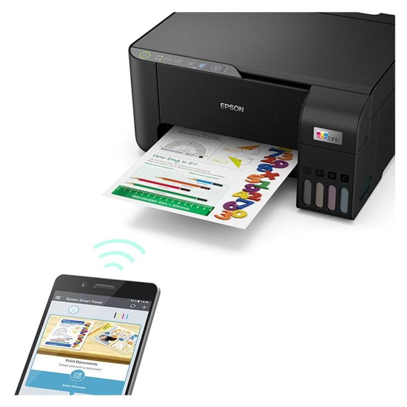 IMPRESORA MULTIFUNCIONAL EPSON ECOTANK L3250 WIFI USB COLOR 110V