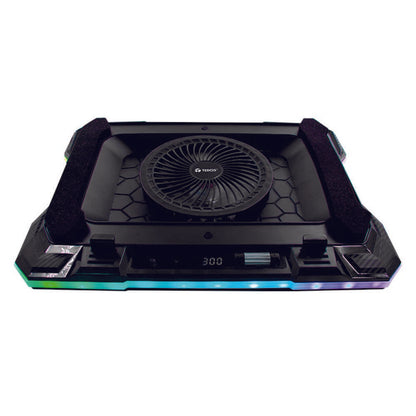 COOLER TEROS TE-7133N RGB, COMPATIBLE CON NOTEBOOKS DE 14" HASTA 19"
