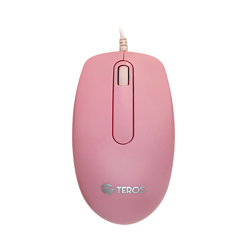 MOUSE ÓPTICO TEROS TE-1221S 1000DPI USB COMPACTO