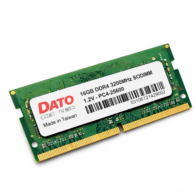 Memoria RAM SODIMM Dato 16GB DDR4 3200MHz Laptop PC4-25600 Alta Velocidad