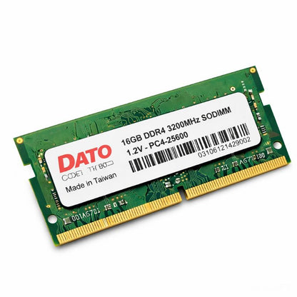 Memoria RAM SODIMM Dato 16GB DDR4 3200MHz Laptop PC4-25600 Alta Velocidad