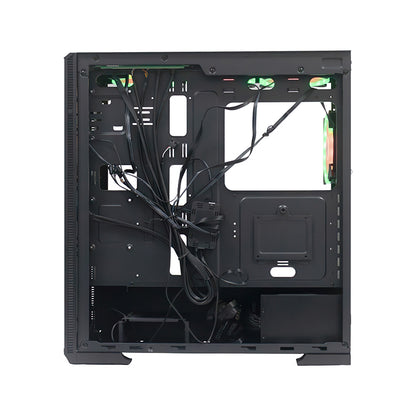 CASE GAMER TEROS TE-1175N MID TOWER NEGRO DISEÑO GAMING