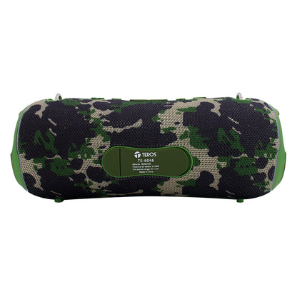 PARLANTE ULTRA TE-6046G, COLOR VERDE MILITAR CAMUFLADO, 40 W