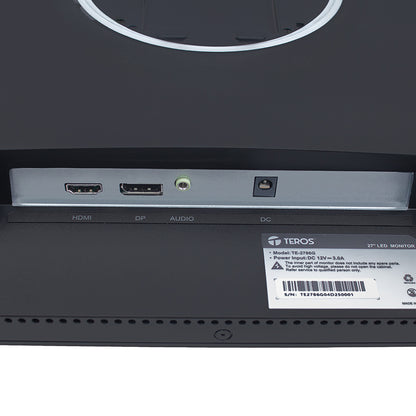 MONITOR TEROS LED GAMING PLANO TE-2786G 27" FHD IPS 200HZ 1MS HDMI DP FREESYNC