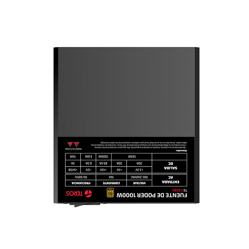 Fuente de Poder Teros 1000W TE-1328G 80+ Gold Full Modular ATX Gamer