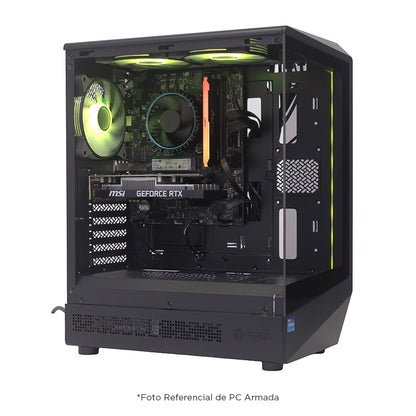 CASE GAMER TEROS TE-1321G MID TOWER ARGB NEGRO