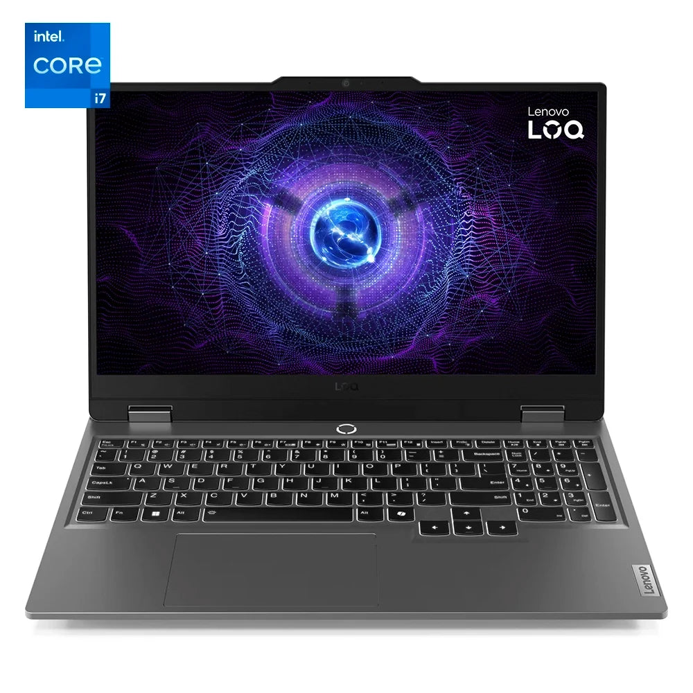 Laptop Lenovo LOQ 15IRX9 15.6" Core i7-13650HX 16GB RAM 512GB SSD RTX 3050 6GB FreeDOS