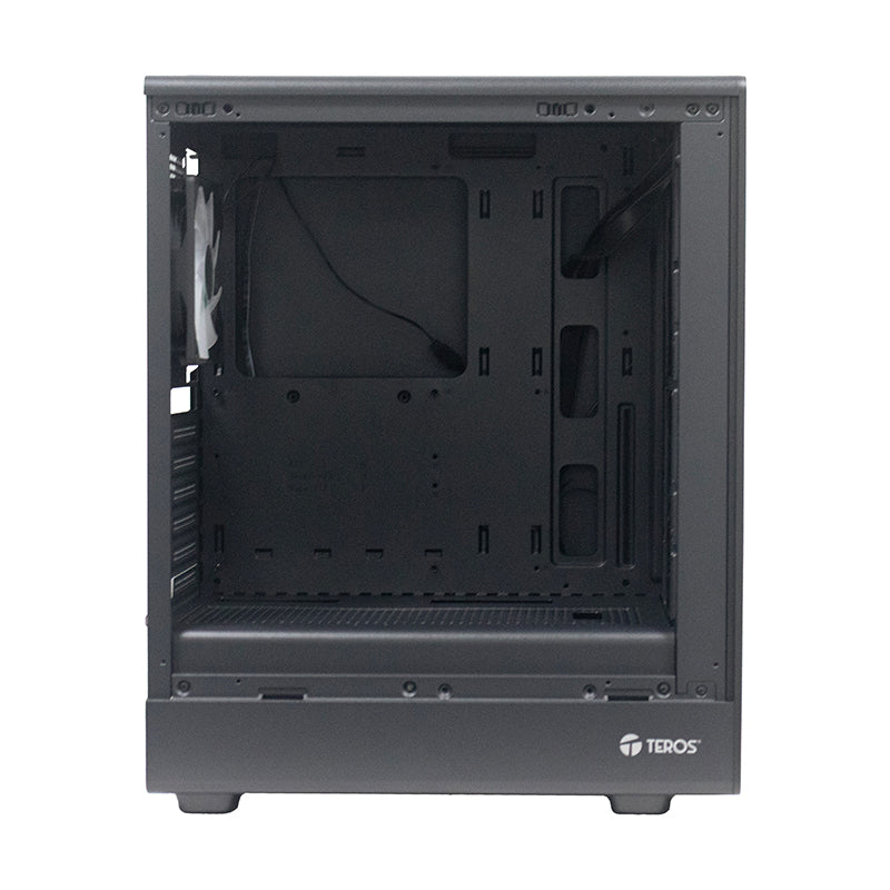CASE GAMER TEROS TE-1323G COMPATIBLE ITX MATX ATX COLOR NEGRO