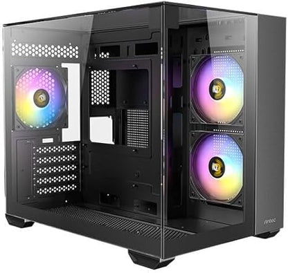 CASE ANTEC CX60M BLACK MID TOWER RGB VIDRIO TEMPLADO
