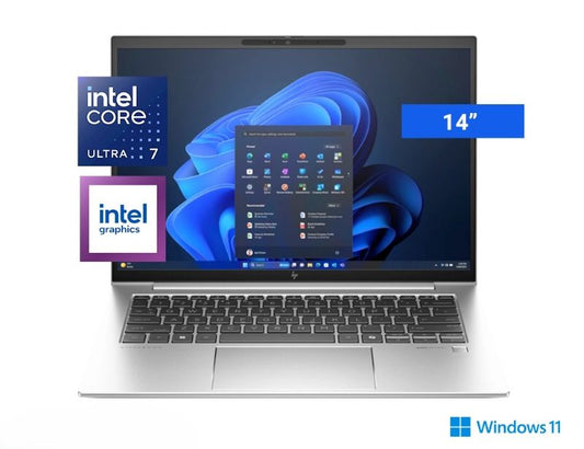 Laptop HP EliteBook 8 G2i 14" Intel Core Ultra 5 235U 32GB DDR5 512GB SSD Windows 11 Pro