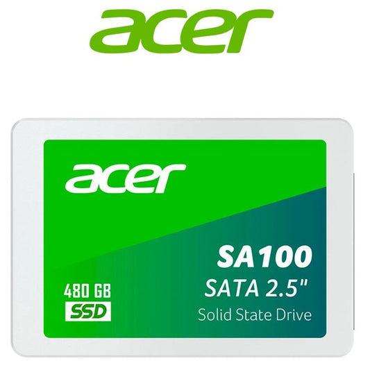 SSD Acer SA100 480GB 2.5" SATA III 3D TLC NAND 560MB/s