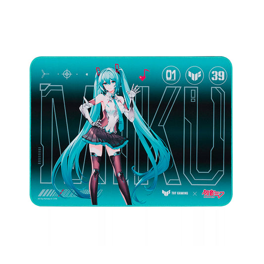 Mouse Pad Asus TUF Gaming P1 Hatsune Miku Edition Antideslizante Resistente al Agua 360x260mm