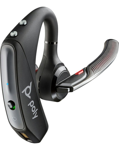 Audífono Poly Voyager 5200 Bluetooth USB-A Negro