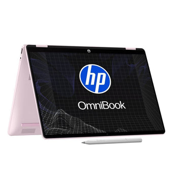 Laptop Convertible HP OmniBook 5 Flip 14-fp0057la Core i5-1334U 16GB RAM 512GB SSD 14" 2K Touch Windows 11 Home Rosa