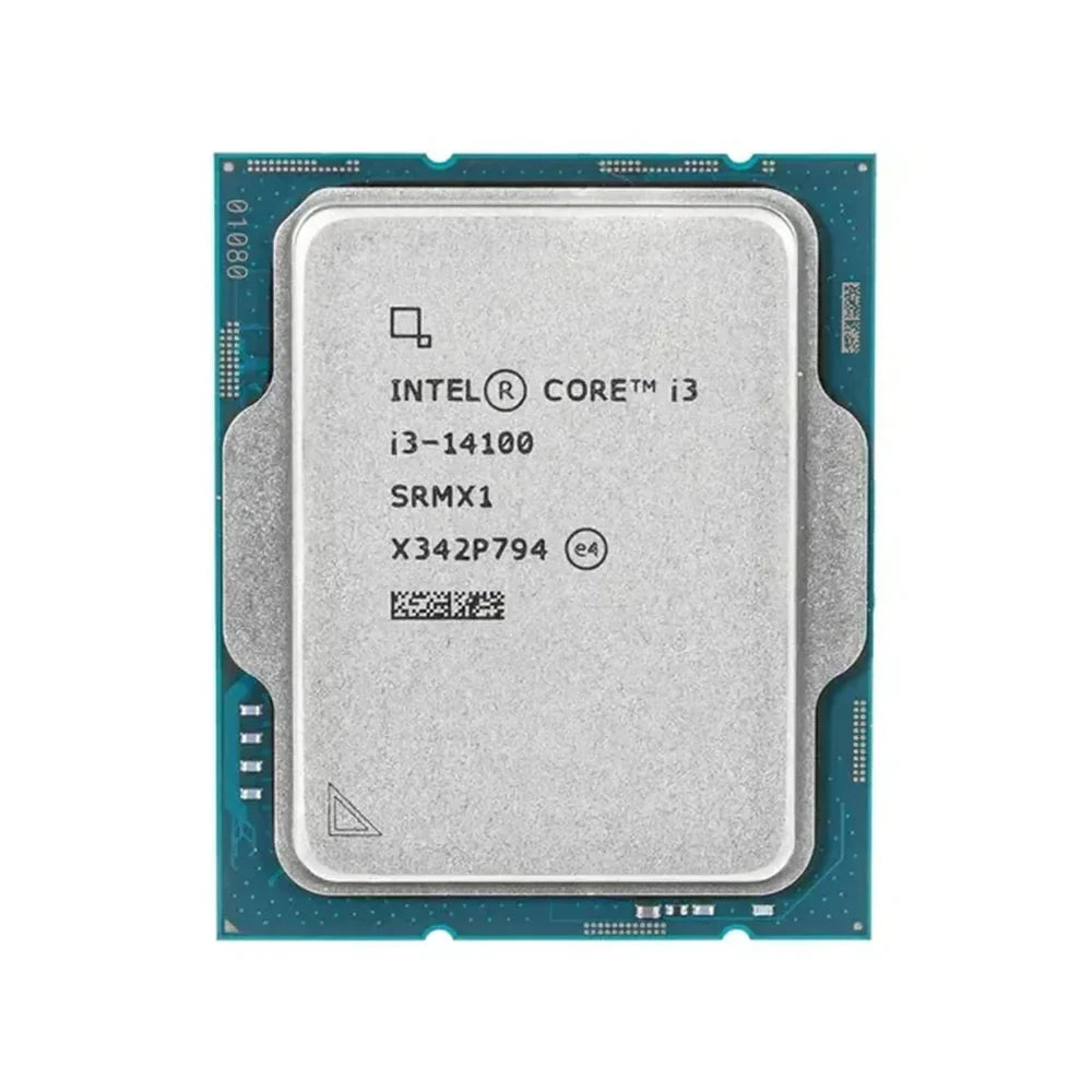 Procesador Intel Core i3-14100 14ª Gen 4 Núcleos 8 Hilos 4.7GHz LGA1700
