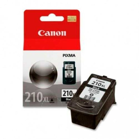 Cartucho de Tinta Canon PG-210XL Negro Original 15ml Alto Rendimiento PIXMA iP MP MX