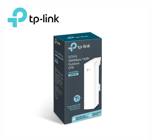 Access Point Exterior TP-Link CPE510 5GHz 300Mbps 13dBi PoE Pasivo