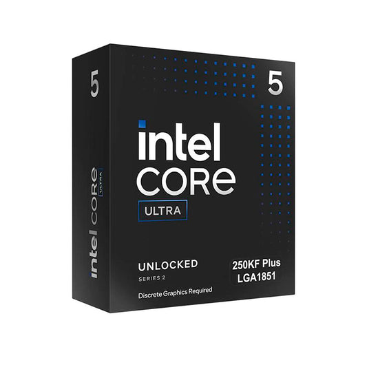 Procesador Intel Core Ultra 5 250KF Plus 18 Núcleos 5.30GHz LGA1851 BX80768250KF