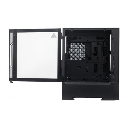 Case Gamer Teros TE-1330G ATX E-ATX Negro Vidrio Templado Soporte Radiador 360 mm