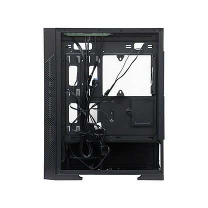 Case Gamer Teros TE-1330G ATX E-ATX Negro Vidrio Templado Soporte Radiador 360 mm