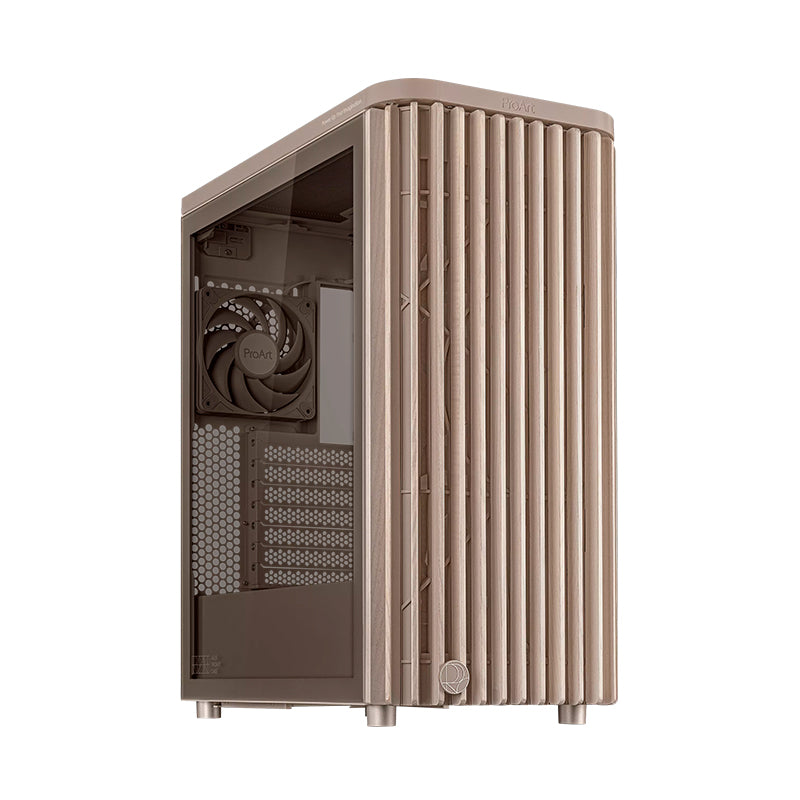 Case ASUS ProArt PA401 Wood Edition Beige Tempered Glass