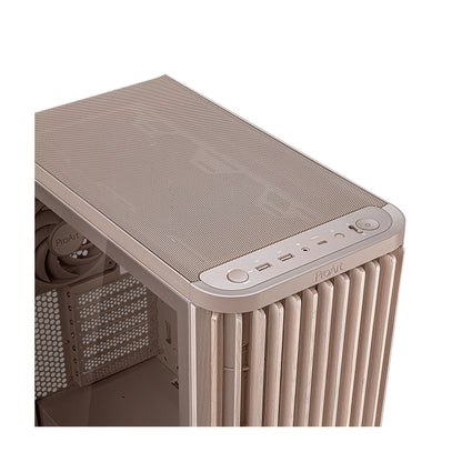 Case ASUS ProArt PA401 Wood Edition Beige Tempered Glass