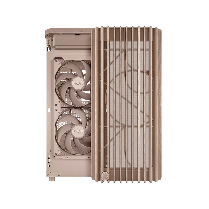 Case ASUS ProArt PA401 Wood Edition Beige Tempered Glass