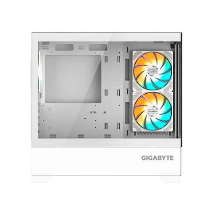Case Gigabyte GB-C201P Panoramic ICE Mid Tower Blanco Vidrio Templado