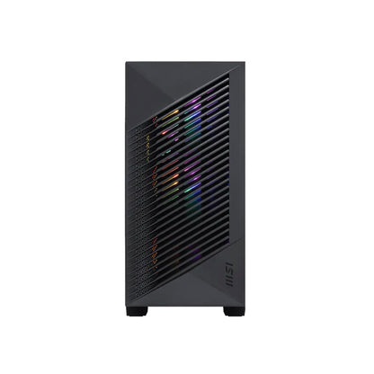 Case MSI PRO FORGE M050A Mini Tower RGB Micro-ATX Mini-ITX Vidrio Templado Negro