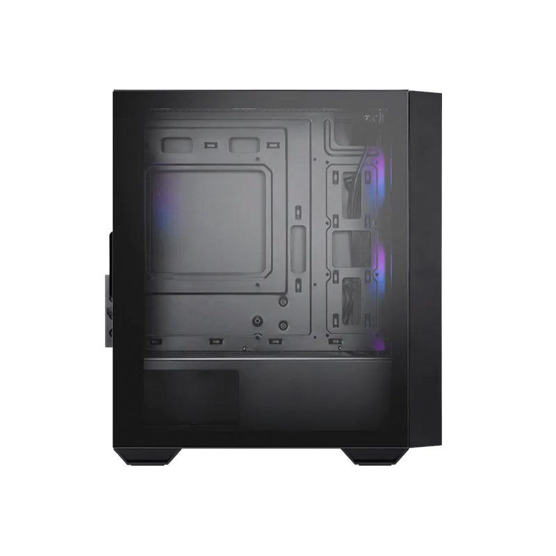 Case MSI PRO FORGE M050A Mini Tower RGB Micro-ATX Mini-ITX Vidrio Templado Negro
